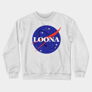 Loona in Space Crewneck Sweatshirt